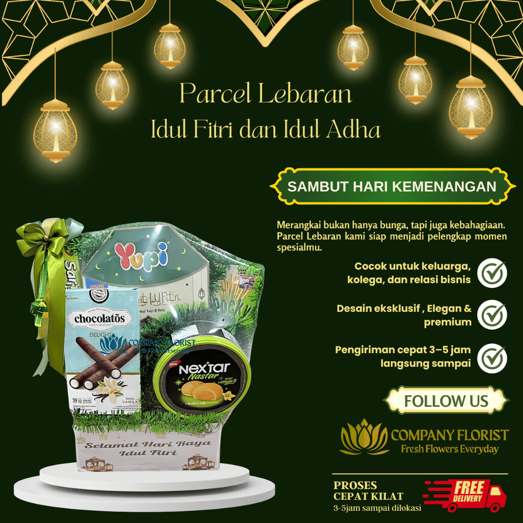 Parcel Snack Lebaran Murah Berkualitas & Elegan